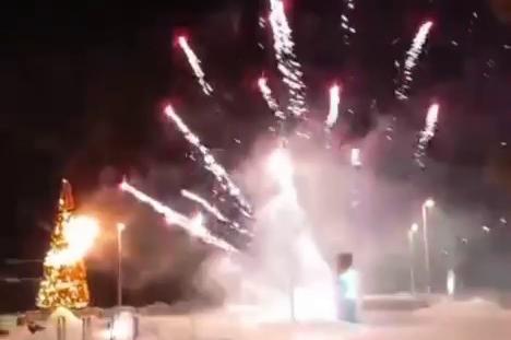 В Лесном будет судить мужчину, который фейерверком сжег новогоднюю городскую елку - Фото 1