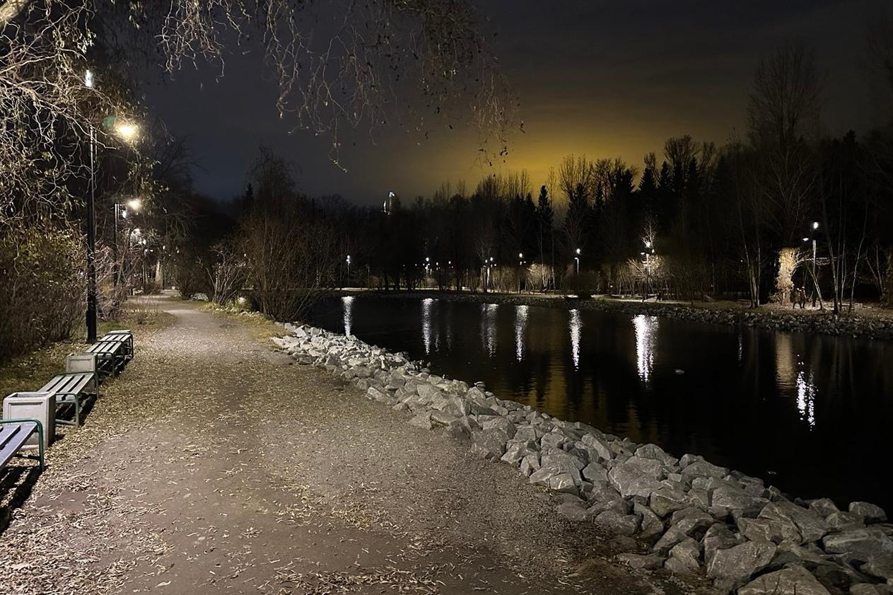 В Дендропарке на Первомайской появилось новое освещение - Фото 1