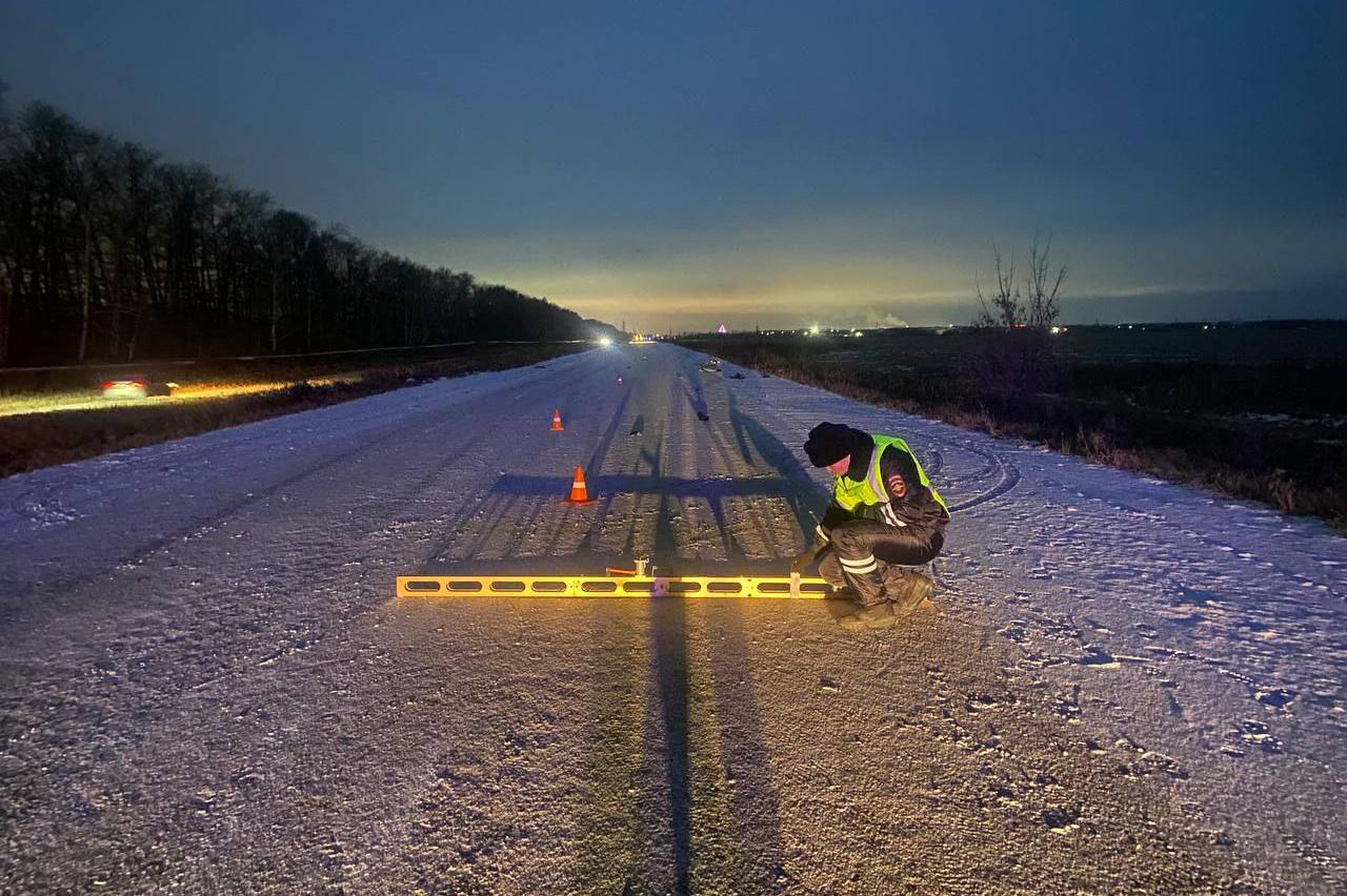 Под Каменске-Уральским водитель иномарки торопился доставить девушку в больницу и насмерть сбил велосипедиста - Фото 1