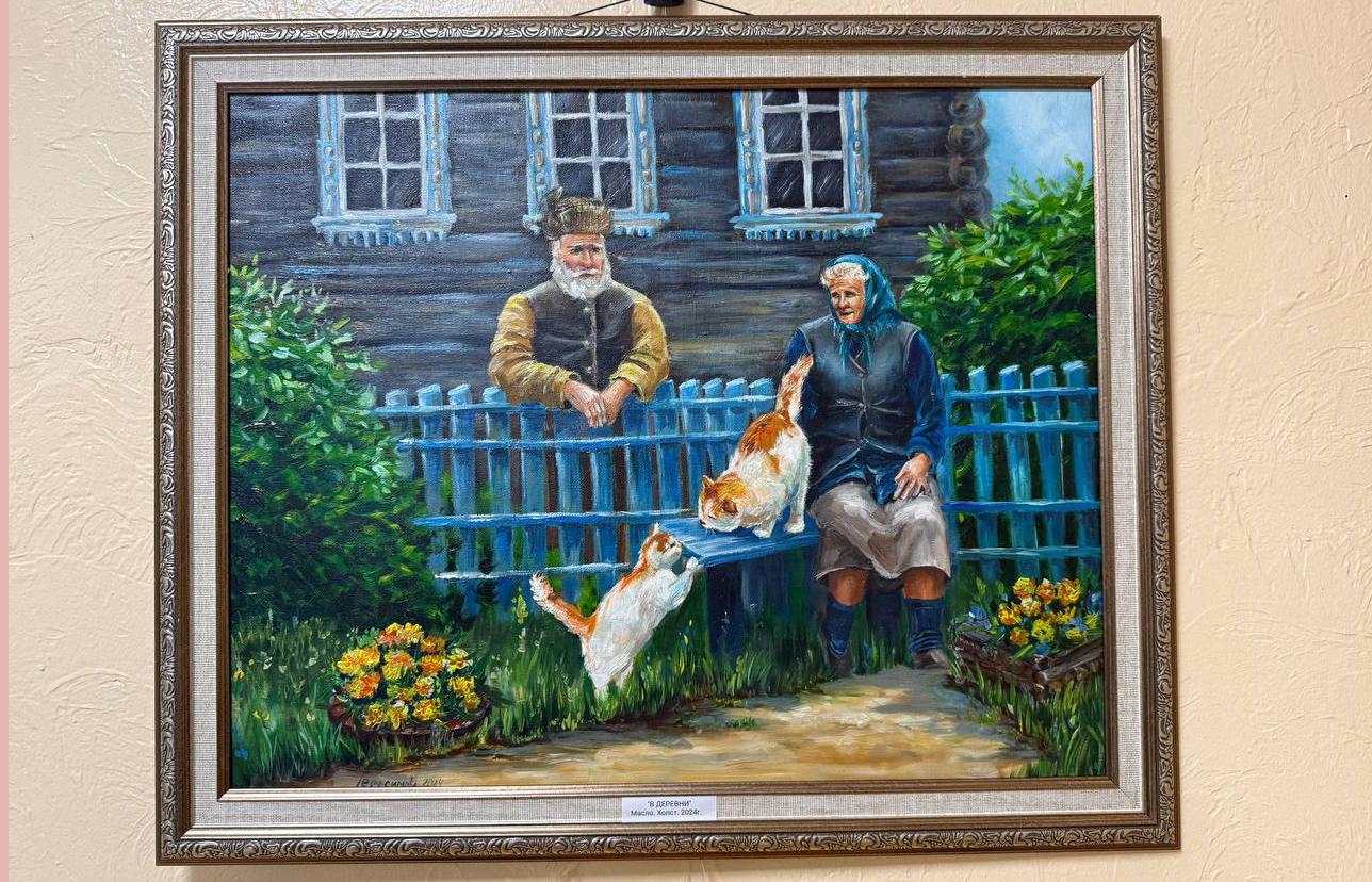 В Екатеринбурге конструктор архбюро показала на картинах русскую душу - Фото 1