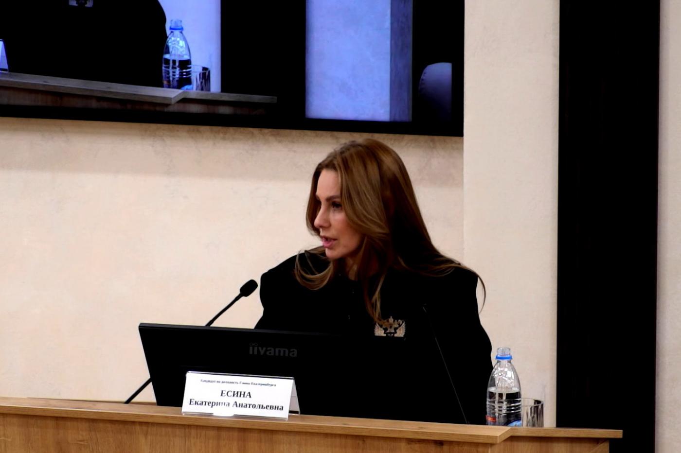 «Вас посадят». В ЕГД раскритиковали программу кандидата в мэры Екатеринбурга Екатерины Есиной - Фото 1