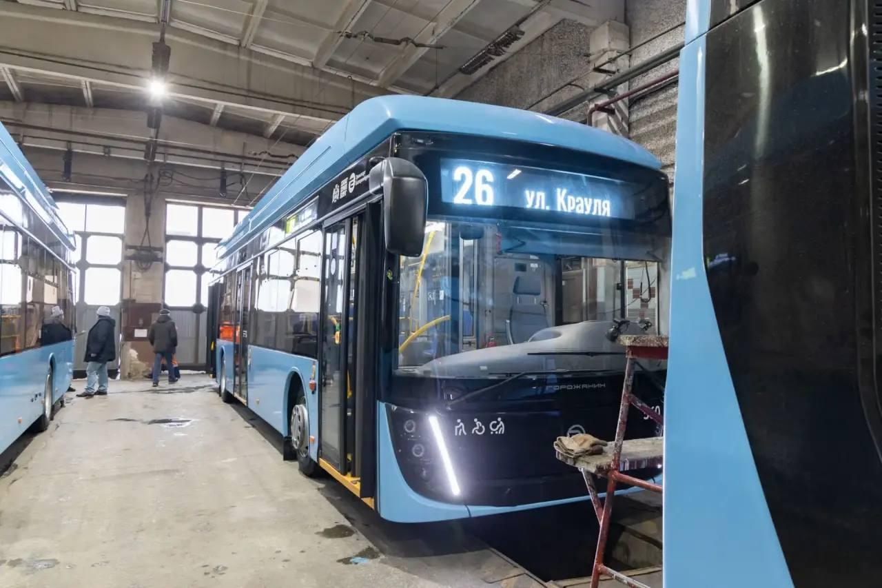 В Екатеринбург из Уфы прибыли еще 11 троллейбусов «Горожанин» - Фото 1