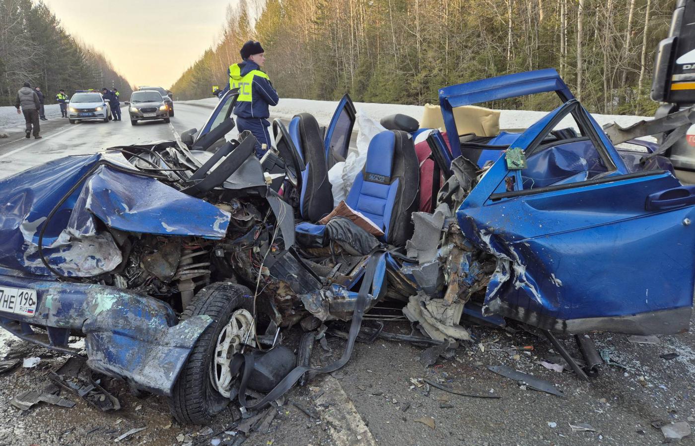 На Серовском тракте водитель «десятки» влетел в «Киа» и погиб - Фото 1