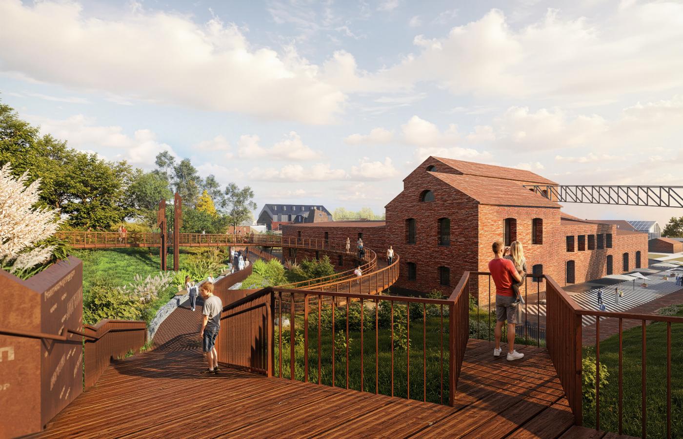 В Сысерти на старинном заводе построят 200-метровую лестницу с парящим пандусом - Фото 1