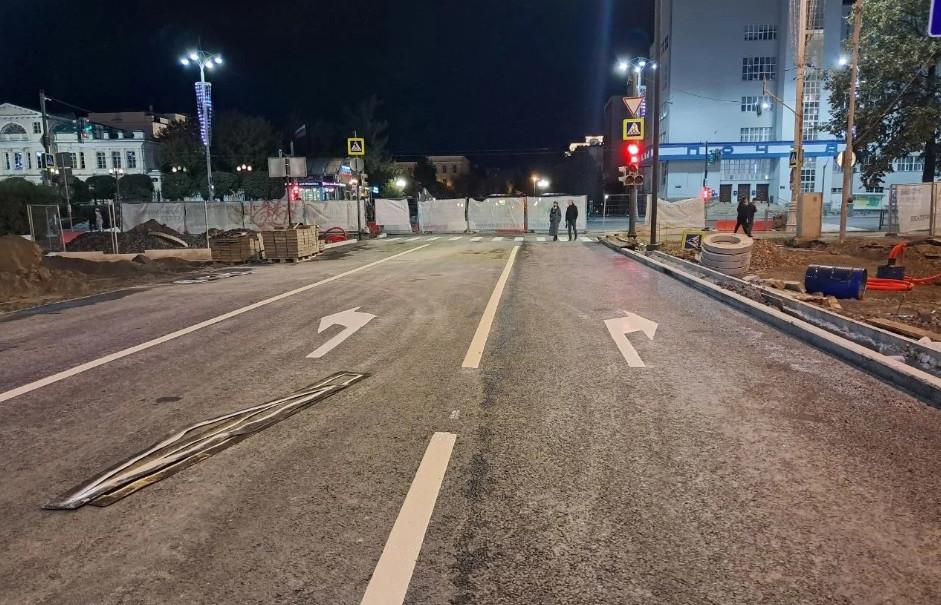 Движение транспорта  открыли по Пушкина в Екатеринбурге - Фото 1