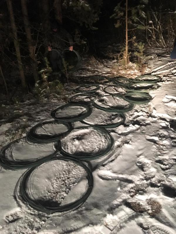 Поймали с поличным. В Свердловской области полицейские задержали двух местных жителей, срезавших 20 километров проводов - Фото 3