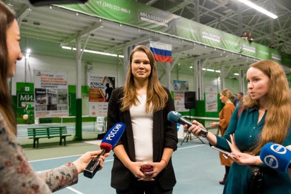 На «Кубке Ельцина» среди 150 сильнейших теннисистов России разыграли шесть комплектов медалей - Фото 5