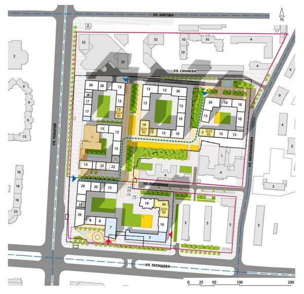 На месте завода «Уралкабель» появится высотный фитнес-центр в виде стеклянного куба - Фото 3
