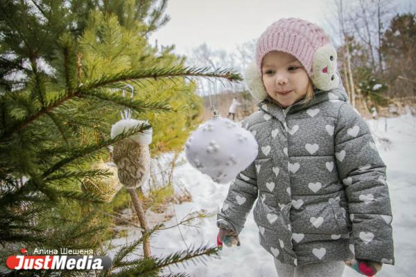 Влада Фурса, 4 года: «Елка к детям торопилась и на праздник нарядилась». Новый год в Екатеринбурге будет теплым и ясным - Фото 5