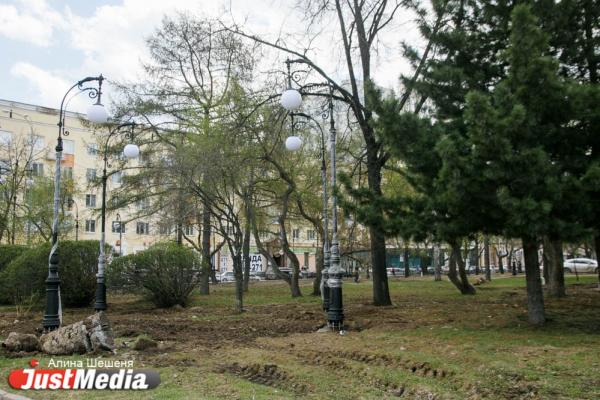 Подрядчик опроверг информацию о сносе деревьев в сквере за театром Урал Опера Балет - Фото 2