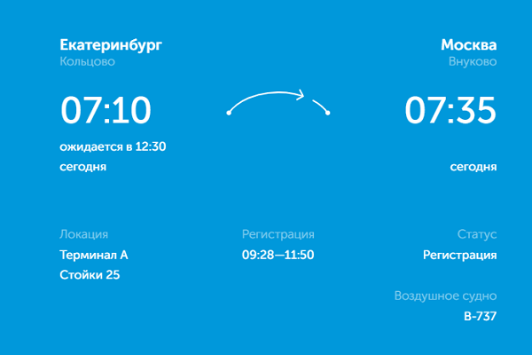 В Кольцово на пять с половиной часов задержали вылет в Москву самолета «Победы» - Фото 2
