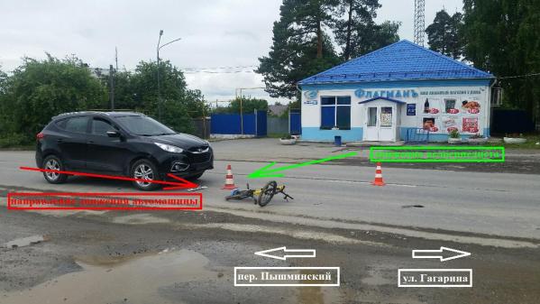 В Березовском водитель кроссовера сбил 12-летнего велосипедиста - Фото 2