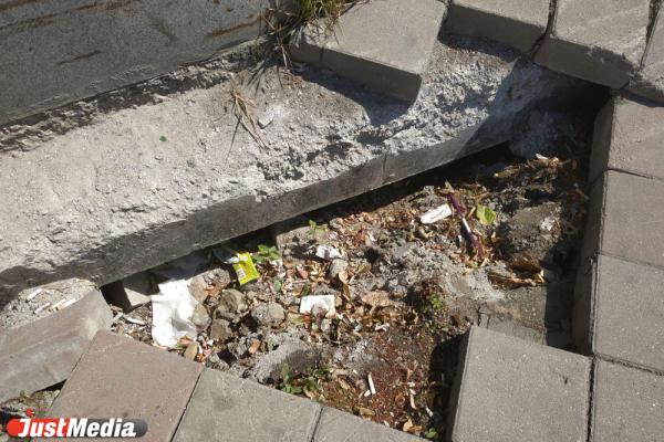 В Екатеринбурге «сломалась» набережная Городского пруда - Фото 3