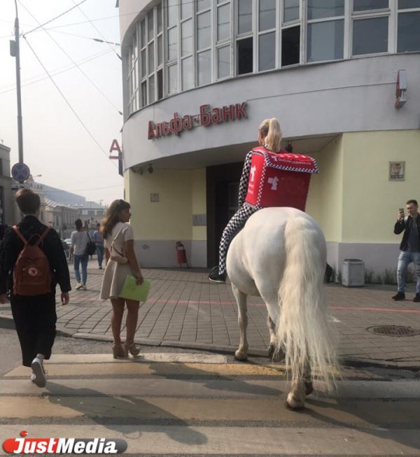 В Екатеринбурге шахматы теперь доставляют на лошадях - Фото 2