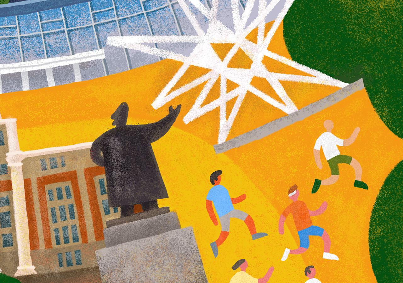 Достопримечательности екатеринбурга рисунок