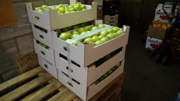 На одном из складов Екатеринбурга обнаружили почти две тонны «санкционных» яблок и винограда - Фото 2