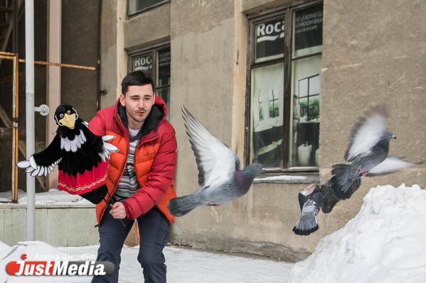Алексей Палкин, Театр кукол: «Мне вот такая погода нравится: хорошо, тепло, красота». В Екатеринбурге  +1 градус  - Фото 3
