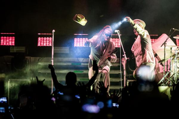 Вчерашний концерт Lindemann в Екатеринбурге разнес площадку Екатеринбург-ЭКСПО и пожалел психику российских фанатов - Фото 12