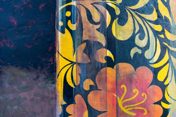 Стену техподстанции на ВИЗе украсил яркий натюрморт с чайником и лимоном - Фото 5