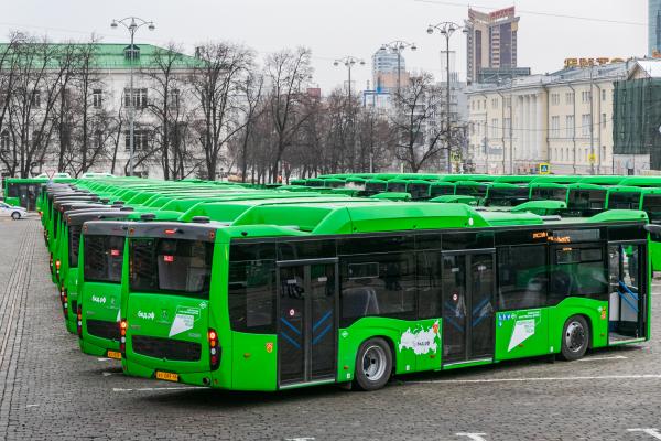 Екатеринбург получил новые автобусы с кондиционерами, интернетом и видеонаблюдением  - Фото 6