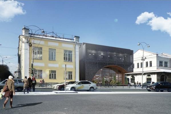 К Мытному двору в центре Екатеринбурга могут пристроить магазин. ФОТО - Фото 3