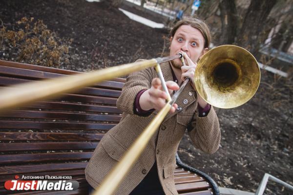 Борис Блинов, Kickin' Jass Orchestra: «Я хочу петь – петь на тромбоне». В Екатеринбурге -10 градусов - Фото 3