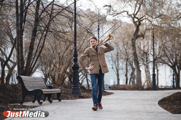 Борис Блинов, Kickin' Jass Orchestra: «Я хочу петь – петь на тромбоне». В Екатеринбурге -10 градусов - Фото 4