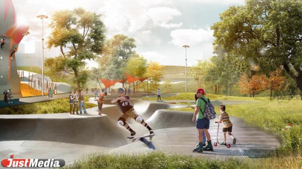 От амфитеатра до пляжного комплекса с бассейном: смотрим, как изменится Преображенский парк - Фото 5