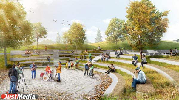 От амфитеатра до пляжного комплекса с бассейном: смотрим, как изменится Преображенский парк - Фото 4