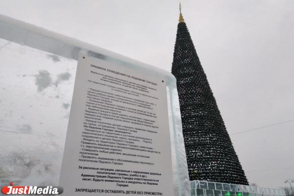 В Екатеринбурге на площади 1905 года открыли ледовый городок - Фото 6