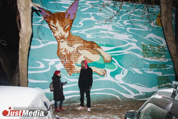 «Люди вечно чем-то недовольны». Уличный художник Рома Инк - о работе ночью, котиках и православных верующих. JUSTNIGHT - Фото 7