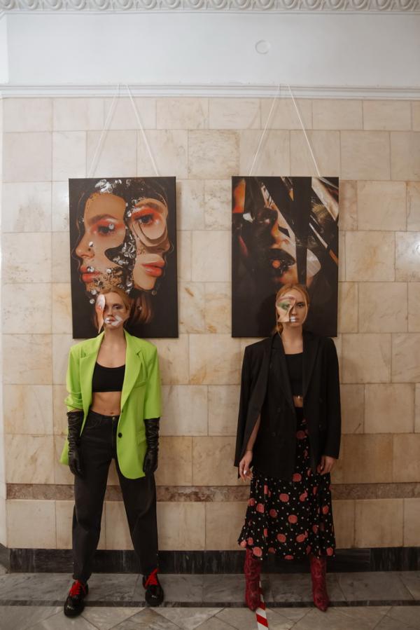 Анастасия Курлович – о своей выставке коллажей: «Люди приходят за красотой, поэтому работы с искусственной кровью и неэстетичными лицами не вошли в экспозицию»  - Фото 3