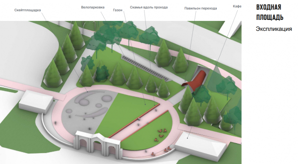 Парк Маяковского представил обновленный мастерплан по масштабной реконструкции - Фото 4