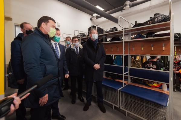 В Сысертском городском округе торжественно открыли ледовую арену - Фото 2