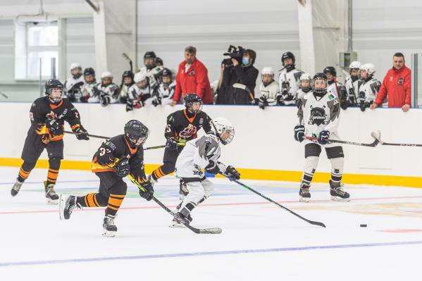 В Сысертском городском округе торжественно открыли ледовую арену - Фото 3