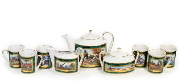 Евгений Куйвашев передал чайный сервиз на благотворительный аукцион Екатерининской Ассамблеи - Фото 2