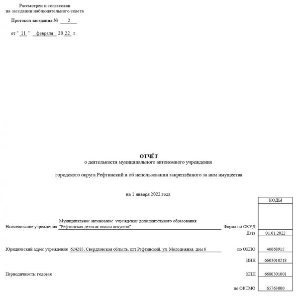 Рефтинская детская школа искусств опубликовала отчет о своей деятельности - Фото 2