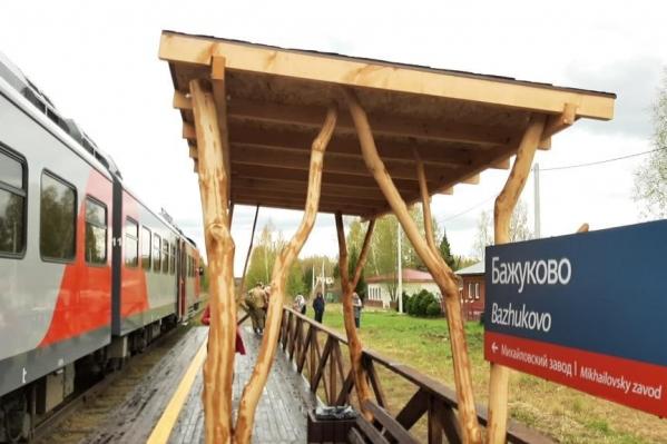 В выходные состоялись первые рейсы туристического поезда до парка «Оленьи ручьи»   - Фото 2