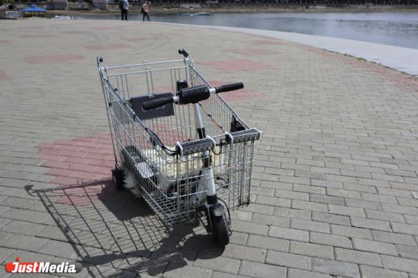 В Екатеринбурге местный житель изобрел электротележку - Фото 2