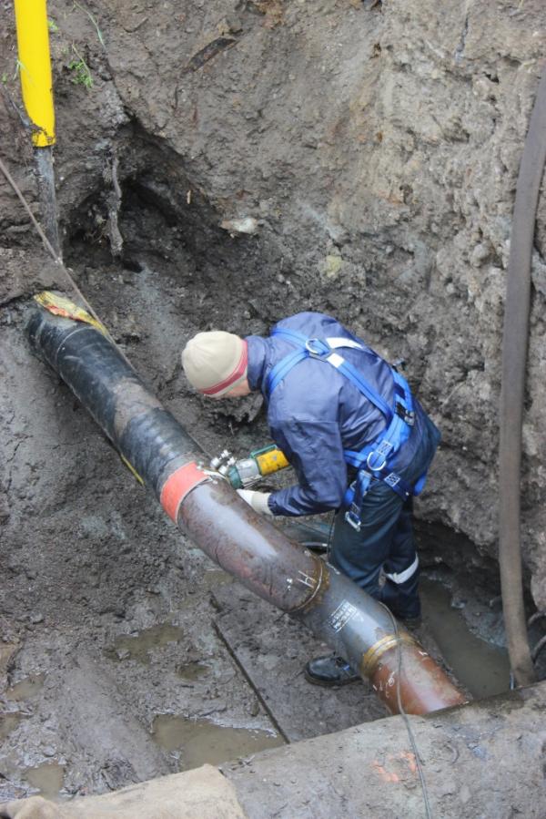 В Екатеринбурге к ТРЦ «Золотой» подвели газ - Фото 3