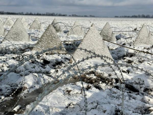 На границе Белгородской области с Украиной почти готова засечная черта. ФОТО - Фото 5