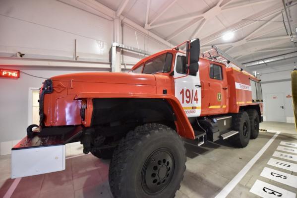 В Косулино открыли новую пожарную часть, построенную по поручению Евгения Куйвашева - Фото 3