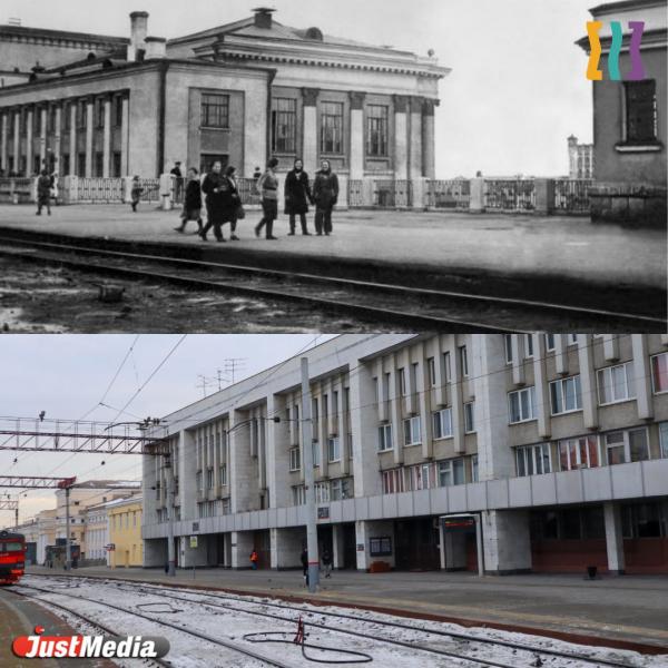 Железнодорожный вокзал в Екатеринбурге: до и после. Смотрим, как за 100 лет изменилось здание снаружи и внутри  - Фото 5