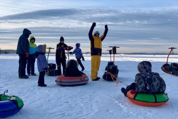 Катаемся на мотосноубордах по Верх-Исетскому пруду. Тест нового вида зимнего отдыха в JustTrip - Фото 2