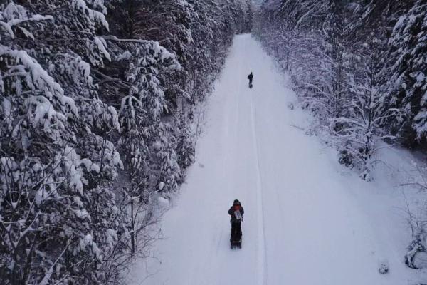 Катаемся на мотосноубордах по Верх-Исетскому пруду. Тест нового вида зимнего отдыха в JustTrip - Фото 13