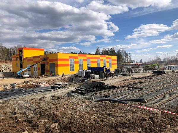 Трамвайное депо для «Львят» стоимостью 1,7 млрд рублей готово на 50%  - Фото 4