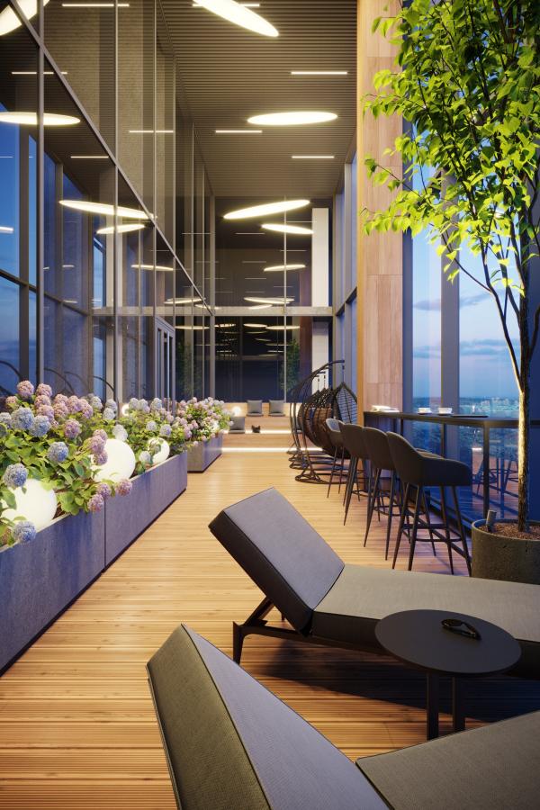 В «Екатеринбург-Сити» начинают возводить 23-этажный бизнес-центр с рестораном и офисами, где есть террасы и зимний сад - Фото 3