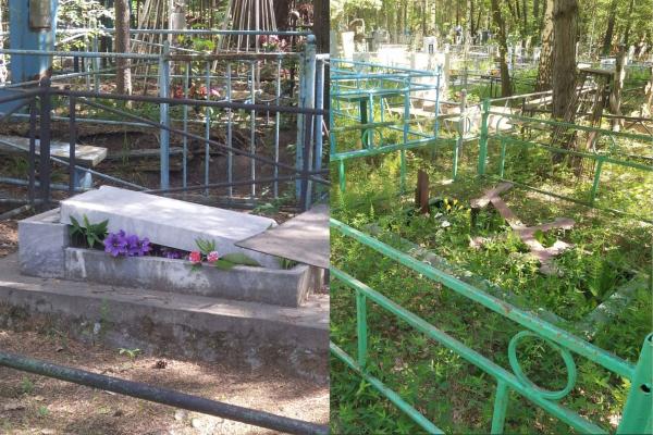 Под Екатеринбургом вандалы разгромили памятники на кладбище - Фото 3