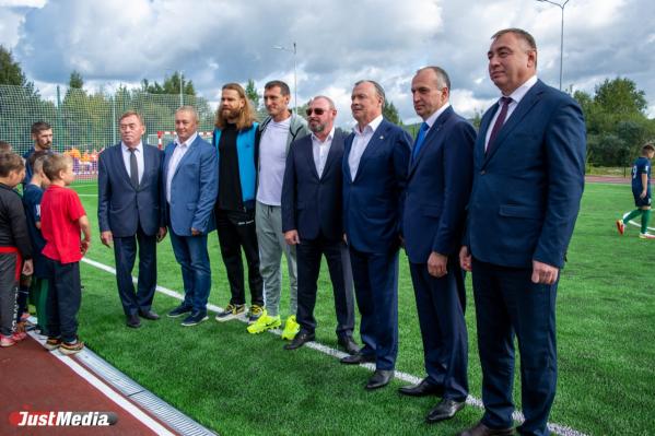Новый стадион в Северке открыли футбольным матчем - Фото 7