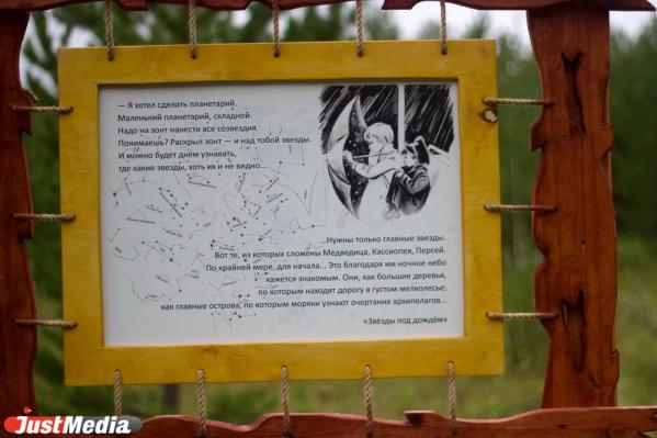 В природном парке «Оленьи ручьи» запустили новую тропу, посвященную творчеству Владислава Крапивина. - Фото 7